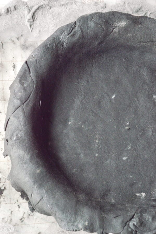 Black Pie Crust Partylicious