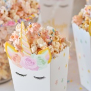 unicorn popcorn in unicorn popcorn box