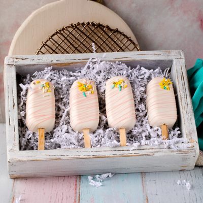 cakesicles in box