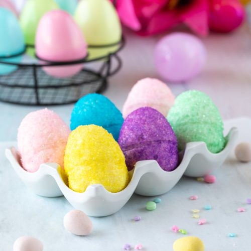 Marshmallow Easter Eggs - Partylicious