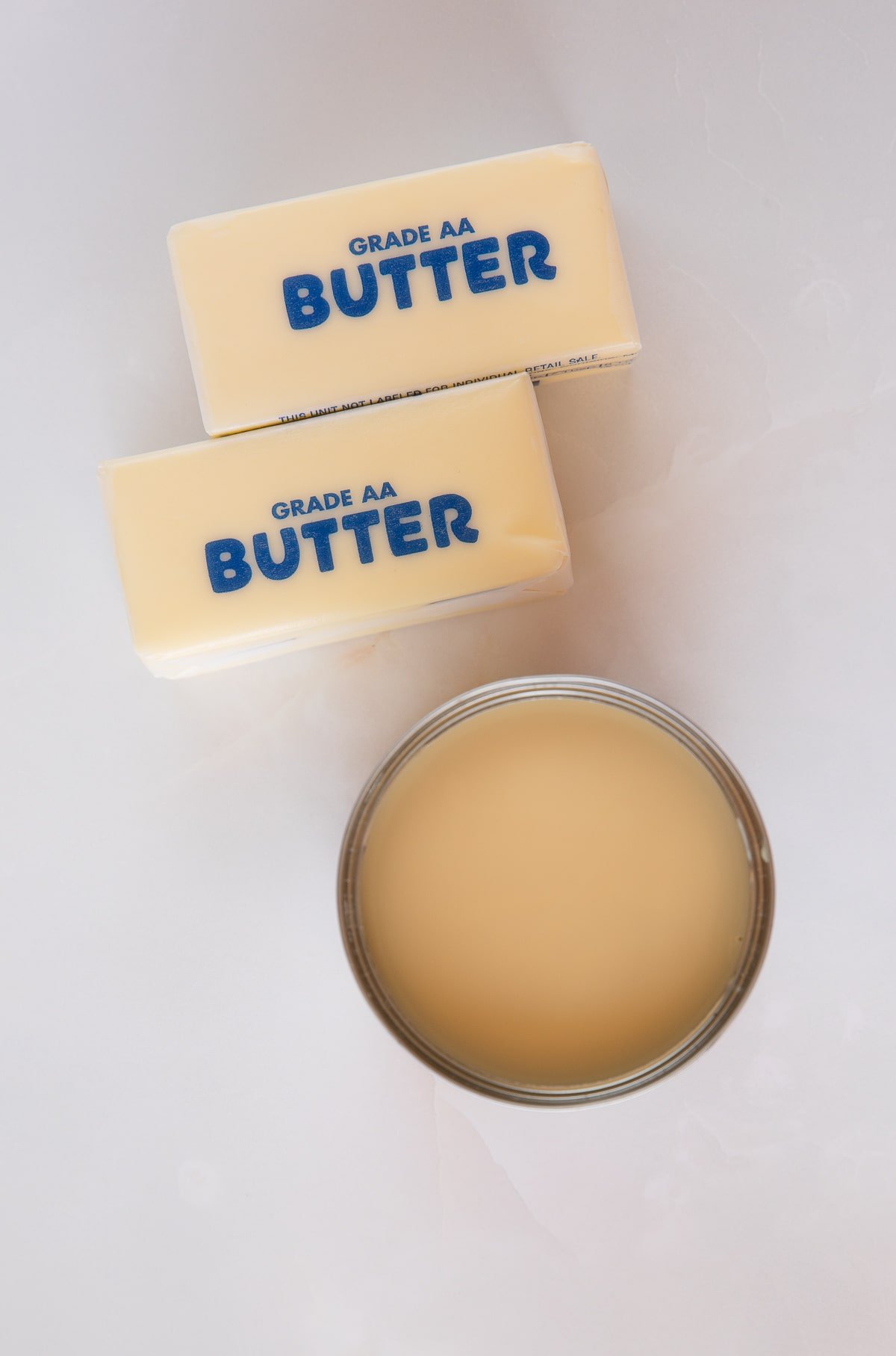 sweetened condensed milk and butter for Russian buttercream