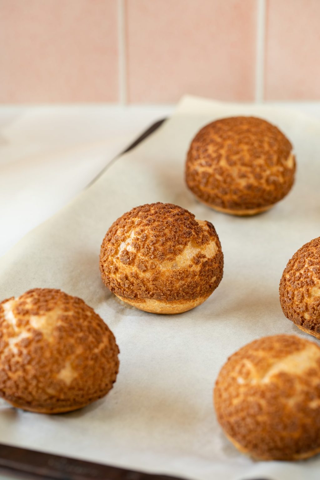 Craquelin for Cream Puffs