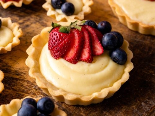 Mini Fresh Fruit Tart Tray