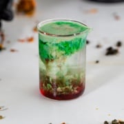 zombie brain shot in shot glass.
