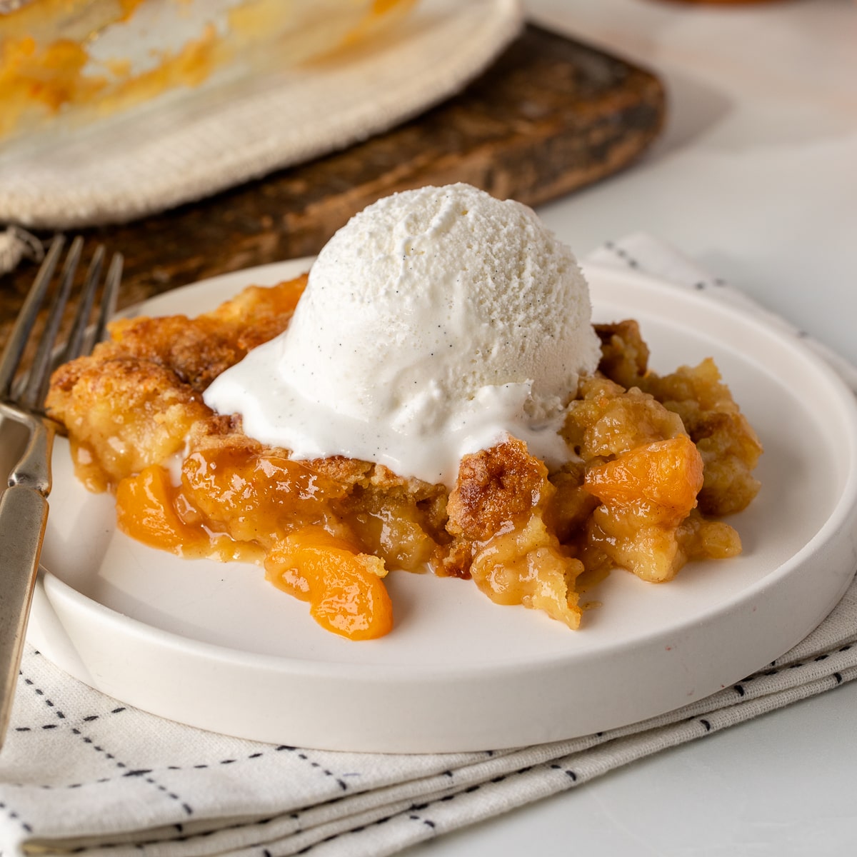 Peach Cobbler With Cake Mix - Partylicious