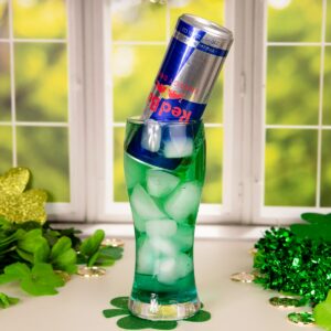 Irish Trash Can Drink with Red Bull in Glass.