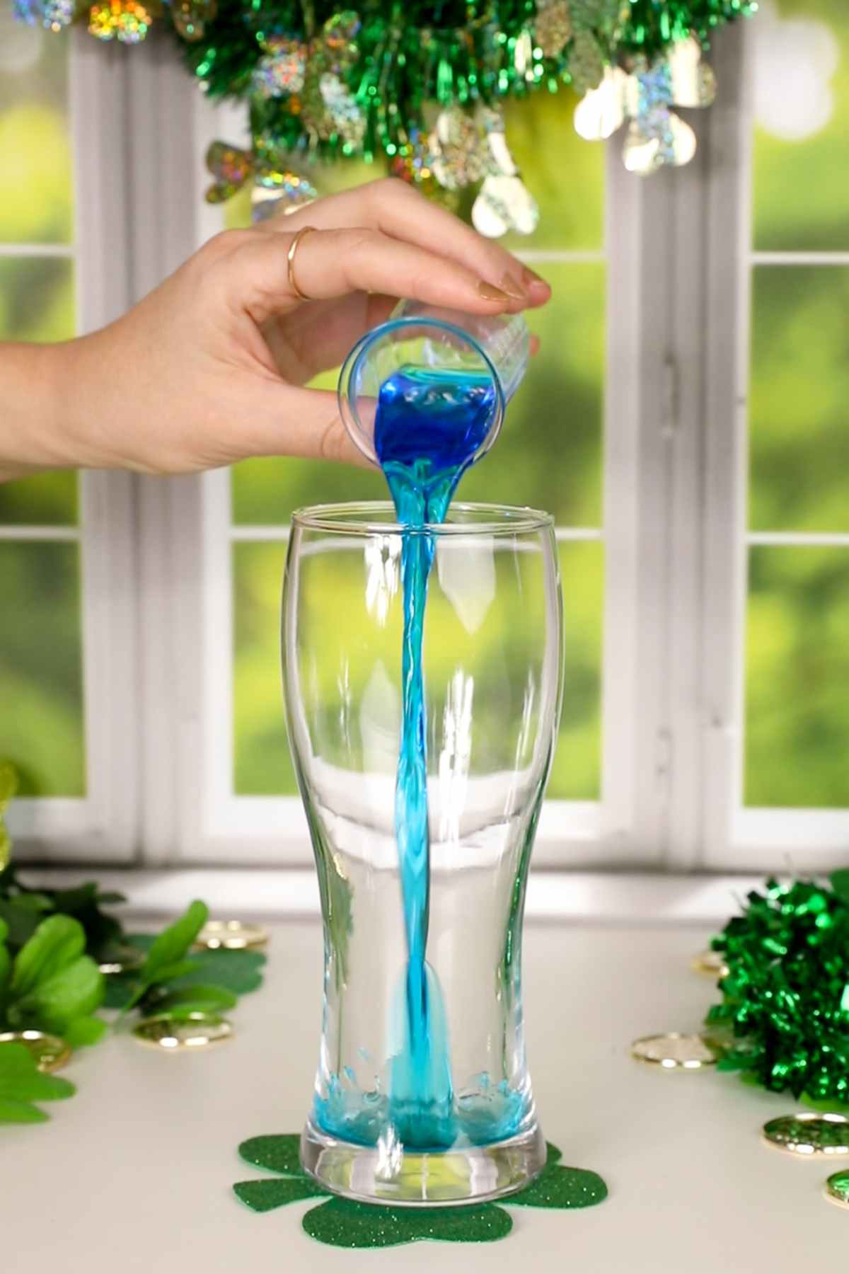 adding blue curacao to a class.