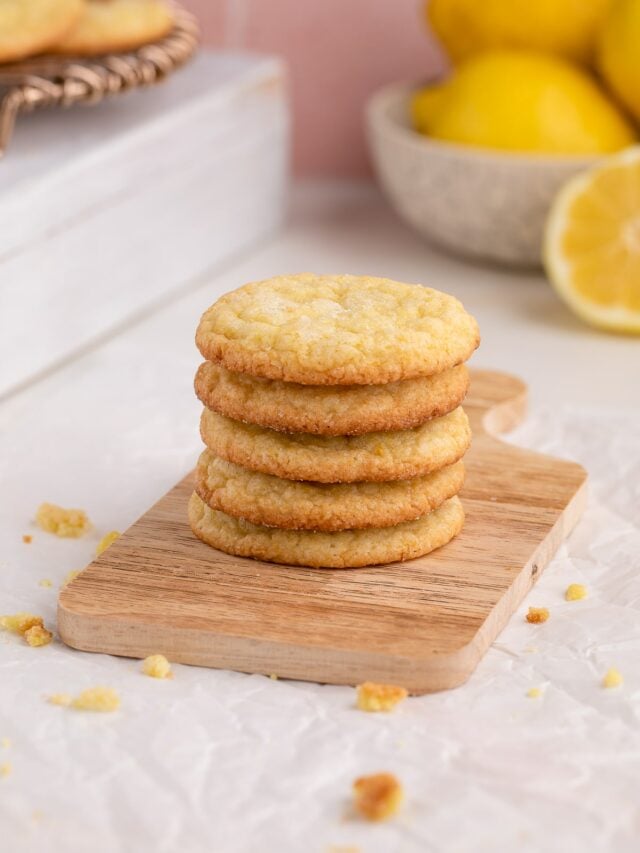 Easy Lemon Cookies - Partylicious