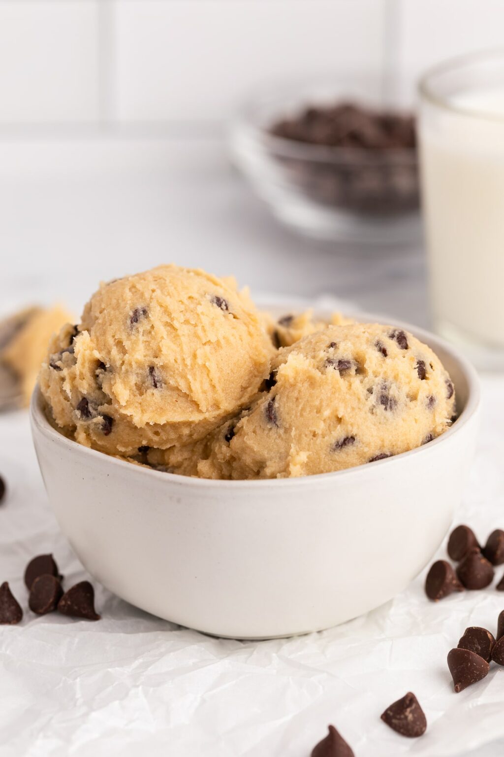 Edible Chocolate Chip Cookie Dough Recipe Partylicious 9560