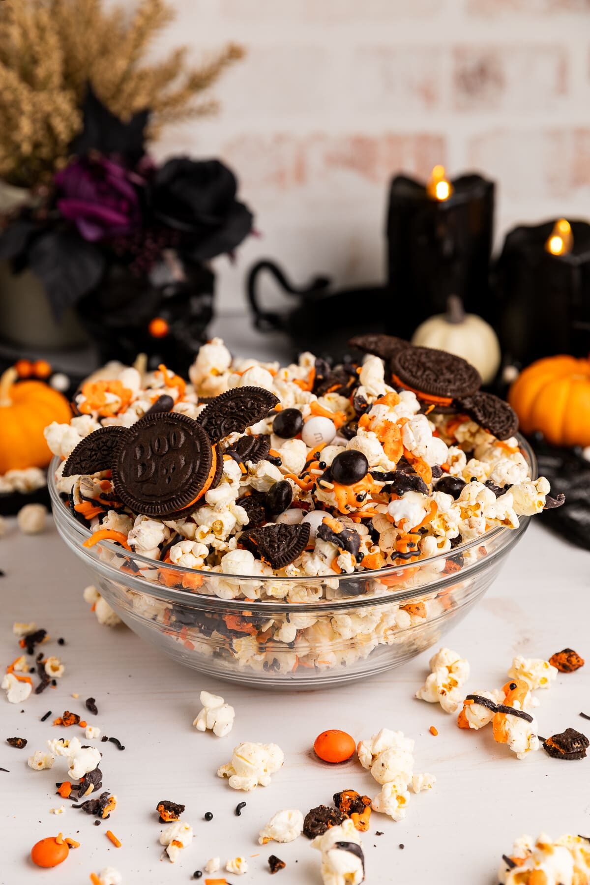 Halloween Popcorn Recipe (with Halloween Oreos) - Partylicious