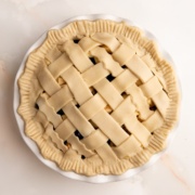 unbaked pie using vodka pie crust.