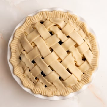 unbaked pie using vodka pie crust.