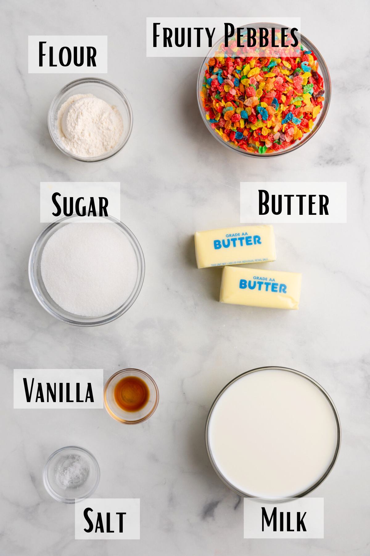 cereal frosting ingredients.