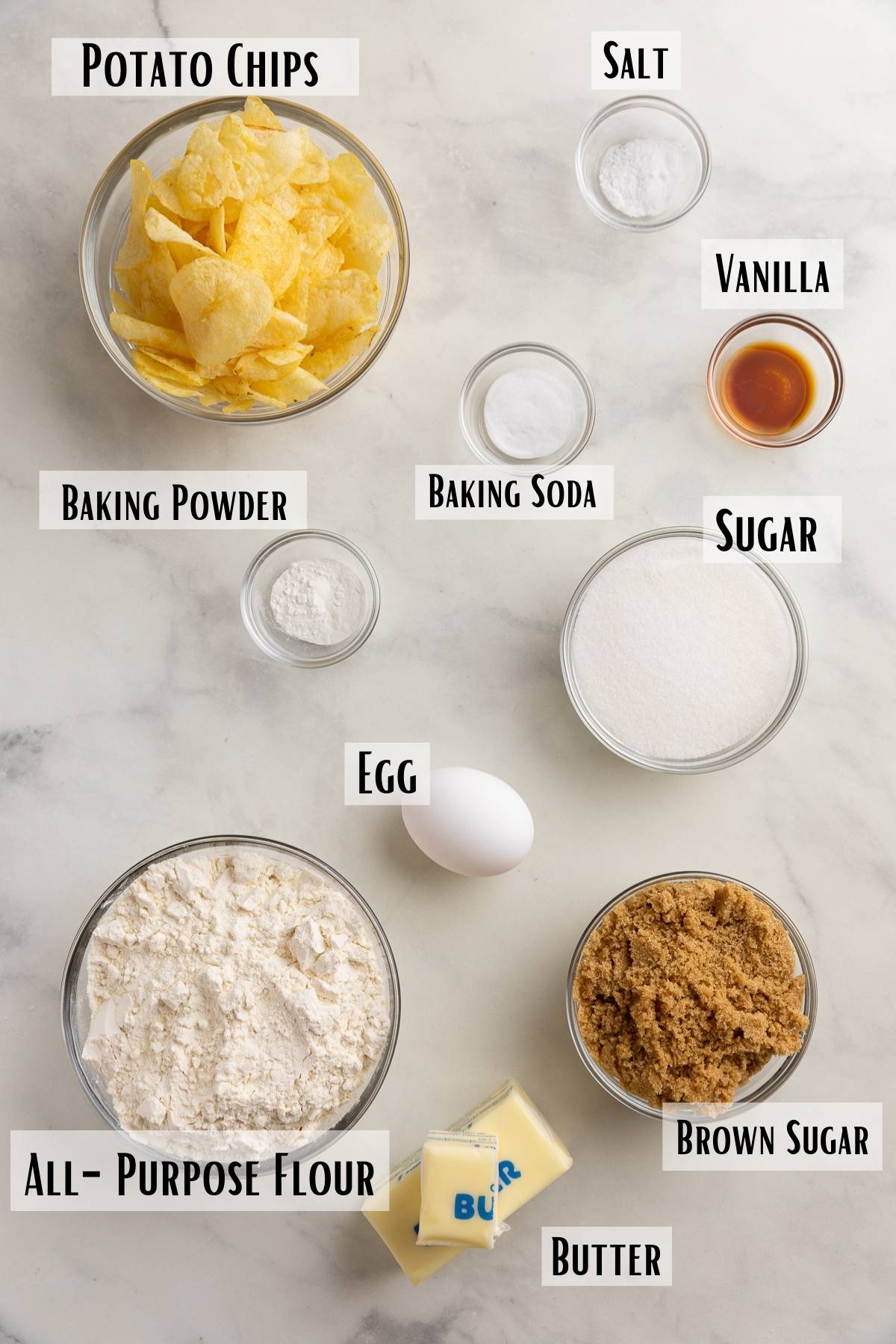 potato chip cookie ingredients. 