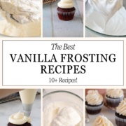 pictures of the best vanilla frosting recipes.