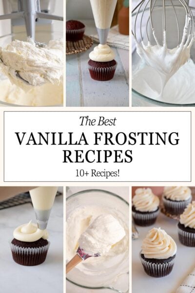 pictures of the best vanilla frosting recipes.